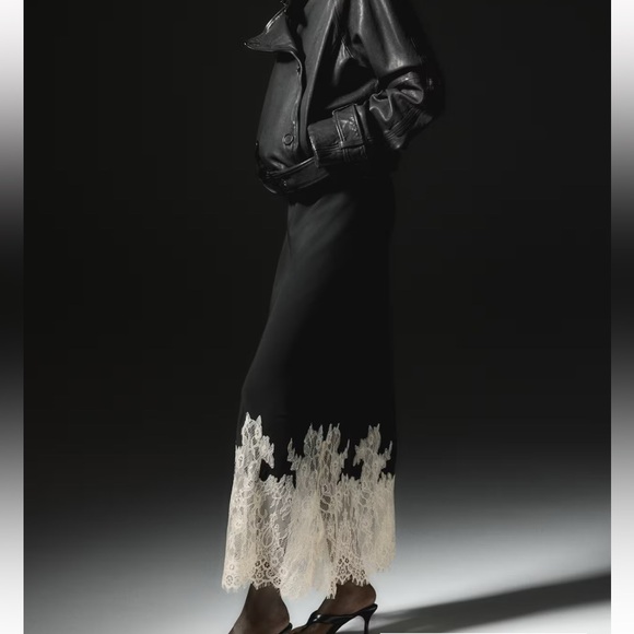 Zara Dresses & Skirts - H&M lace skirt